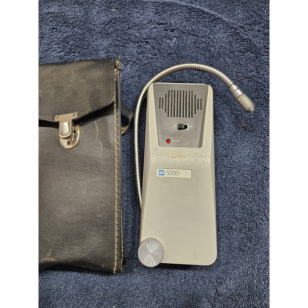 Vintage TIF Instruments Halogen automatic Leak Detector Model 5000 W Case Works